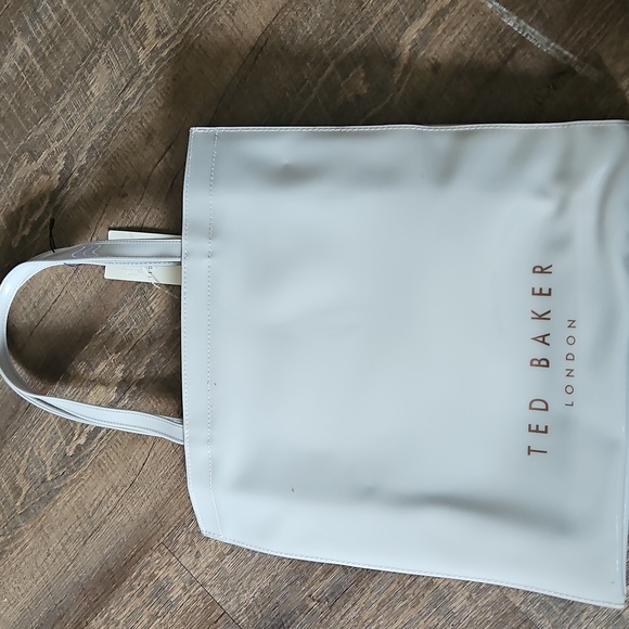 Ted Baker Cream Tote with Bow Accent - Picture 5 of 5